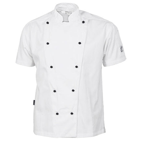 1101 DNC Traditional Chef Jacket Short Sleeve - dixiesworkwear