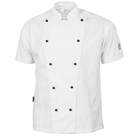 1103 Cool-Breeze Cotton Chef Jacket Short Sleeve - dixiesworkwear