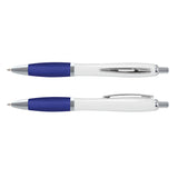 Mistro Pen With White Barrel- Printed