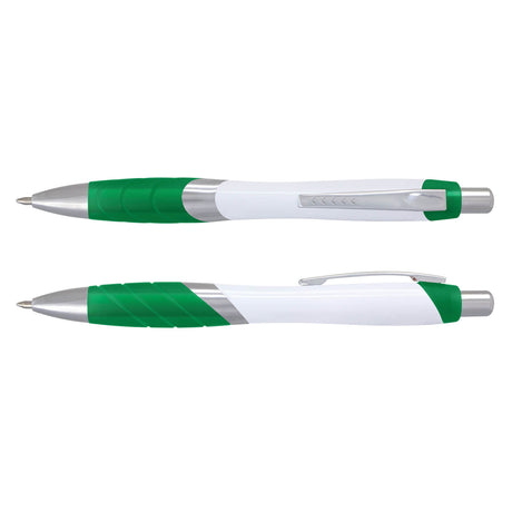 Nex Pen With White Barrel - Printed