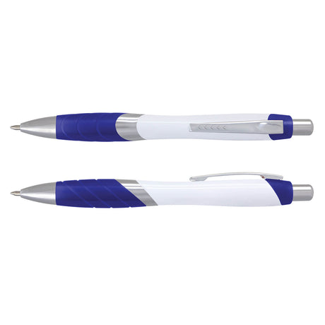 Nex Pen With White Barrel - Printed