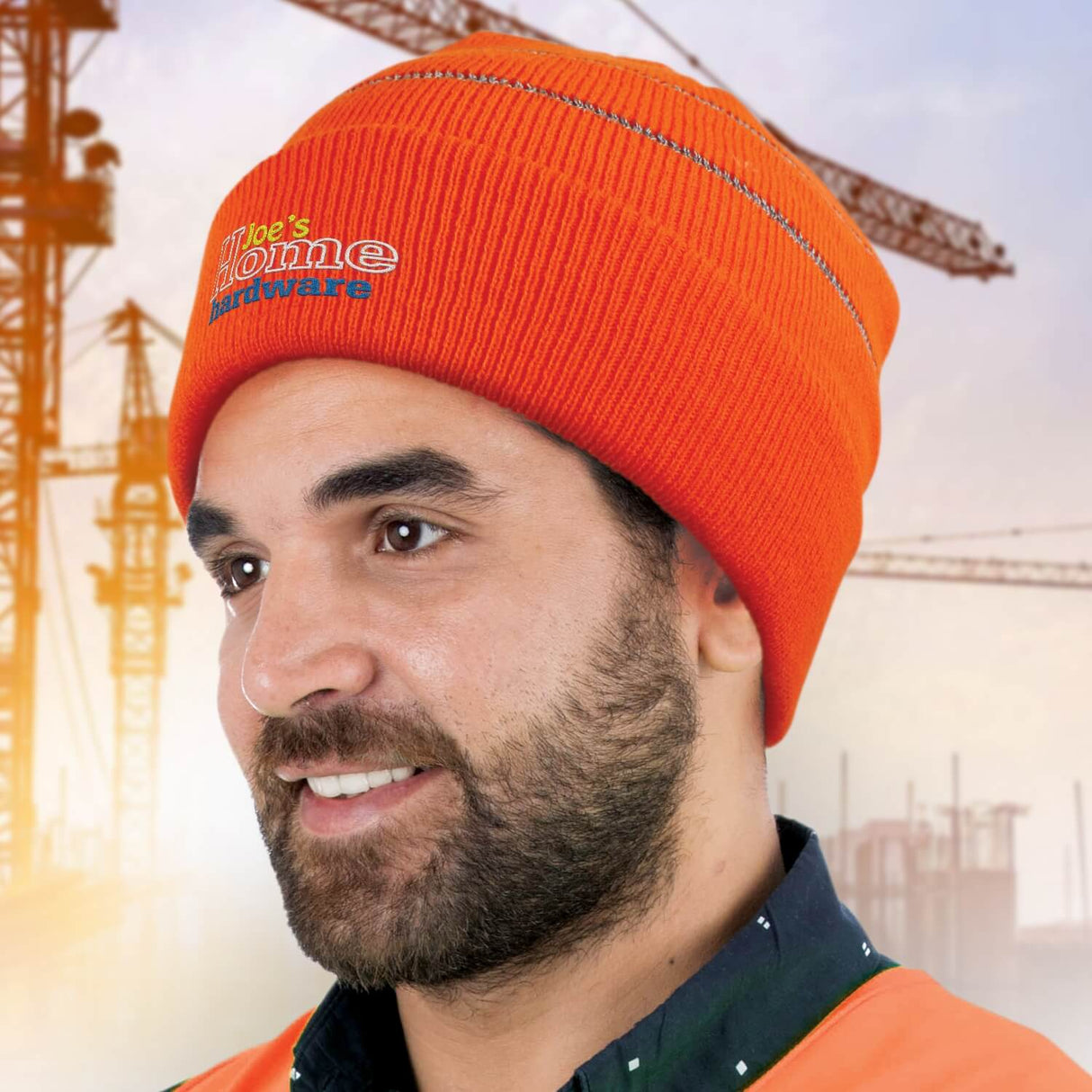 Everest Hi-Vis Beanie - Embroidered