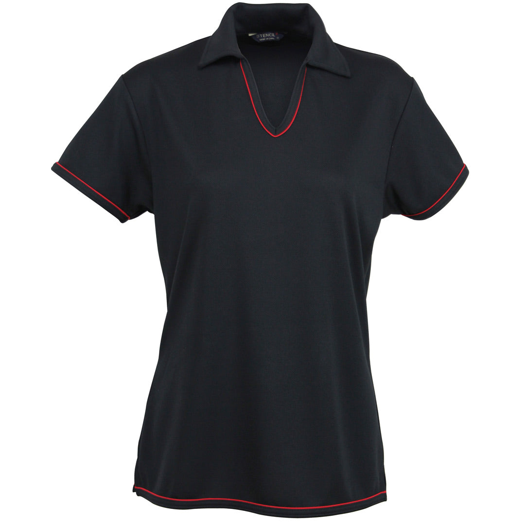 1110B Cool Dry Polo Ladies Short Sleeve - Embroidered