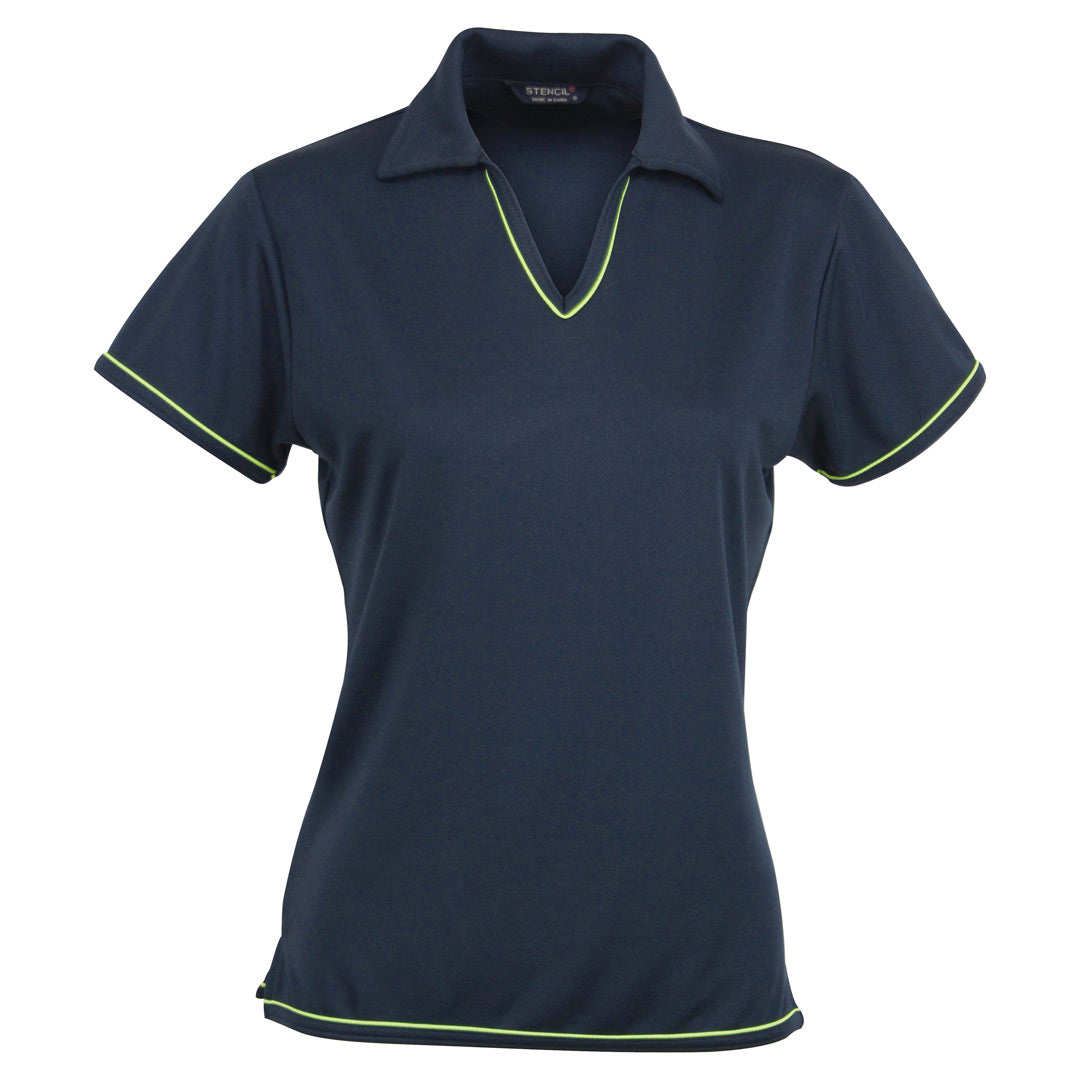 1110B Cool Dry Polo Ladies Short Sleeve - Embroidered