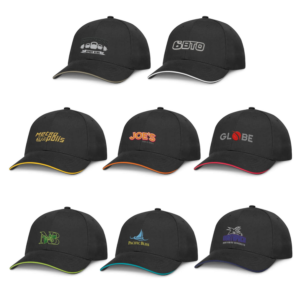 Swift Cap Black Colours - Embroidered