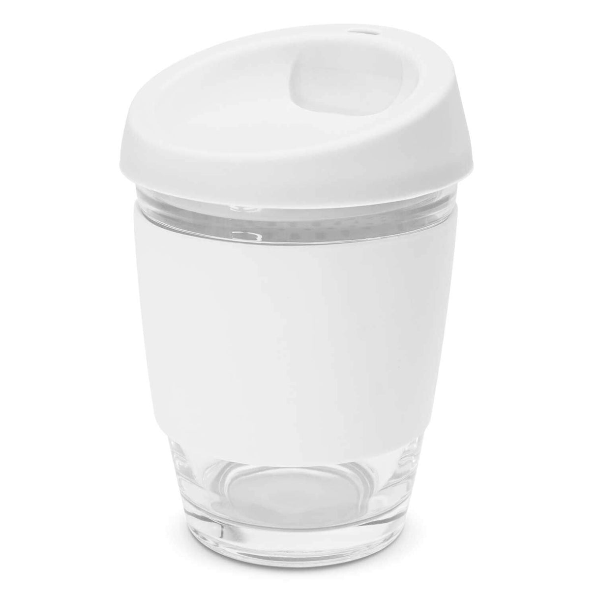 Metro Glass Coffee Cup 340ml - Printed