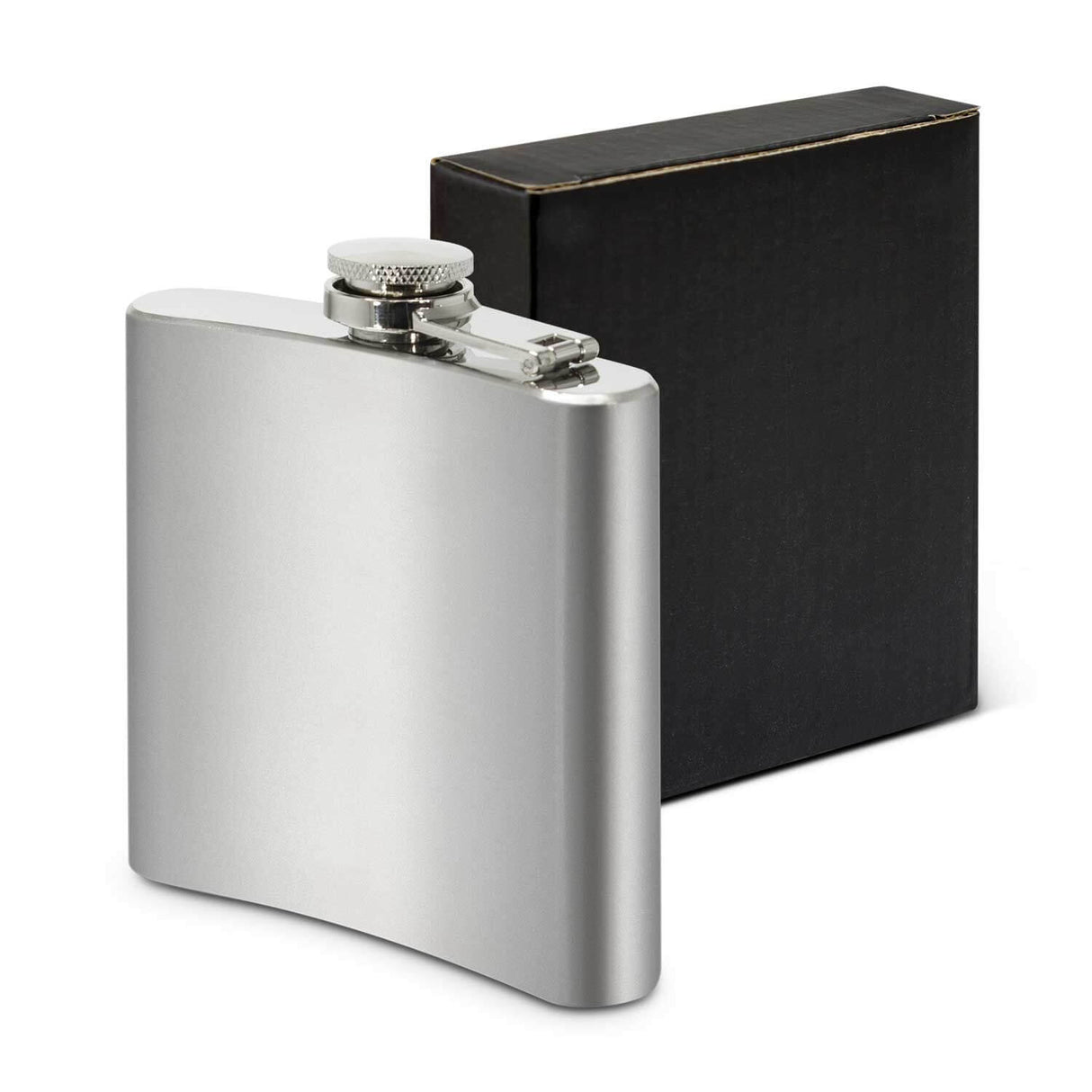 Stainless Hip Flask 200ml - Engraved