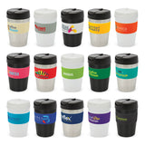 Java Vacuum Coffee Cup 340ml - Printed