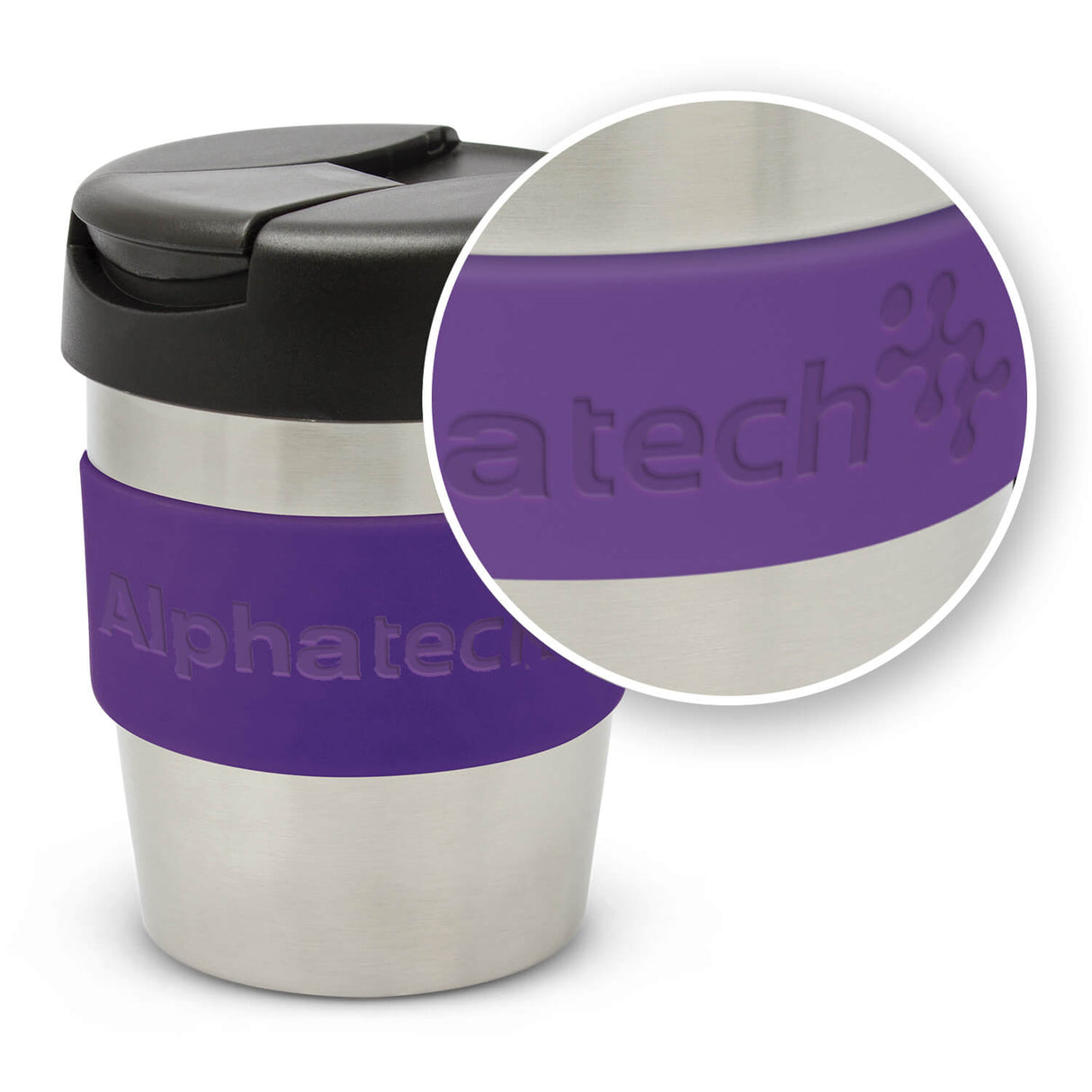 Java Vacuum Coffee Cup 230ml - Printed