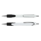 Retractable Contour Plastic Ball Pen - Printed