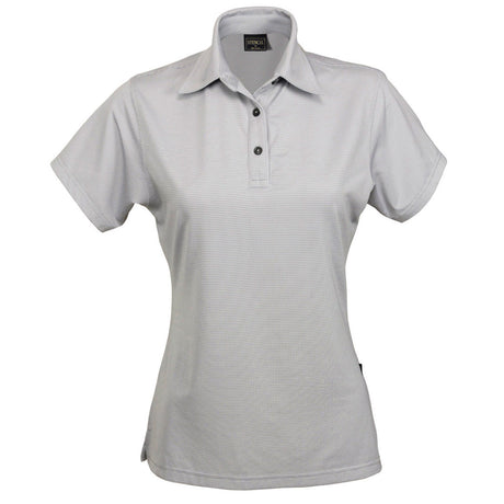 1158 Silvertech Polo Ladies Short Sleeve - Embroidered