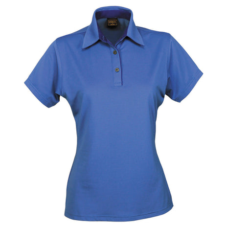 1158 Silvertech Polo Ladies Short Sleeve