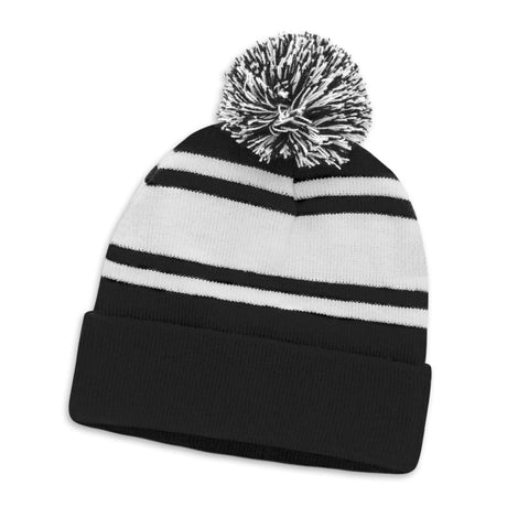 Commodore Beanie with Pom Pom - Embroidered