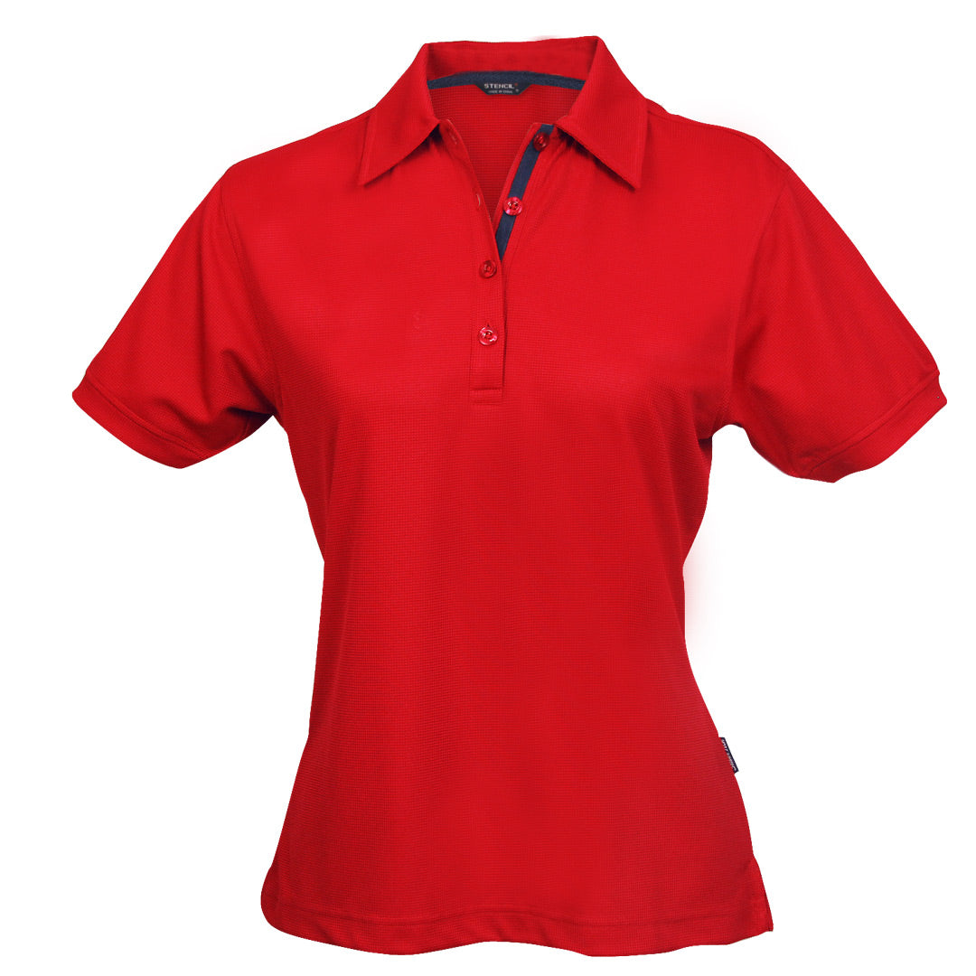 1162 Superdry Polo Ladies Short Sleeve - Embroidered