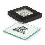 Venice Glass Coaster Set of 2 Square