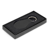 Leather Key Ring Round - Debossing