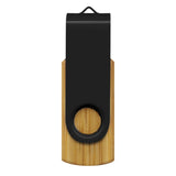 4GB Bamboo Flash Drive - Branded