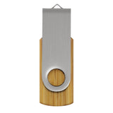 4GB Bamboo Flash Drive - Branded