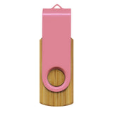 4GB Bamboo Flash Drive - Branded