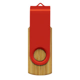 4GB Bamboo Flash Drive - Branded