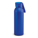 Aluminium Custom Water Bottle w/ Carry Handle 600ml - Printed