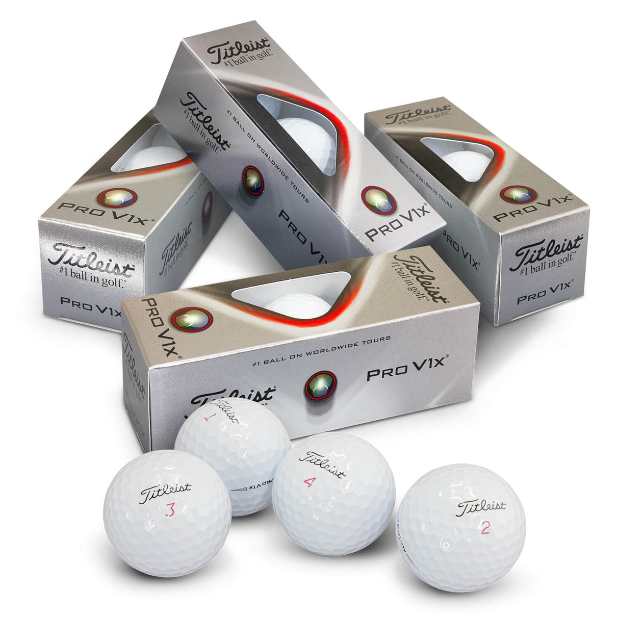 Titleist Pro V1X Golf Ball - Printed