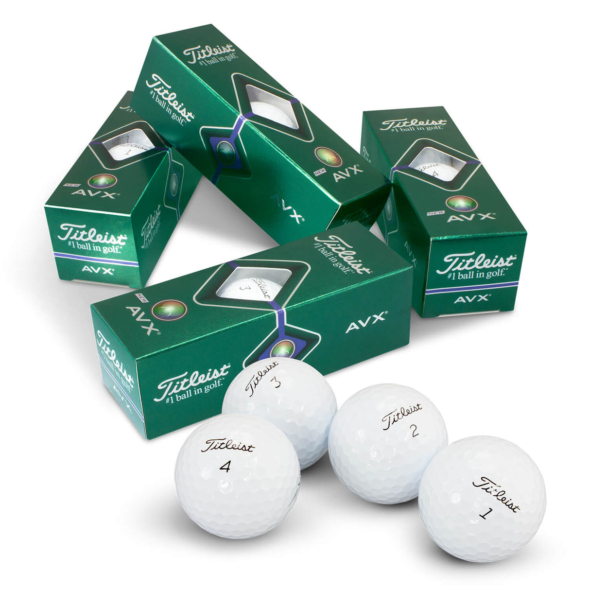 Titleist AVX Golf Ball - Printed