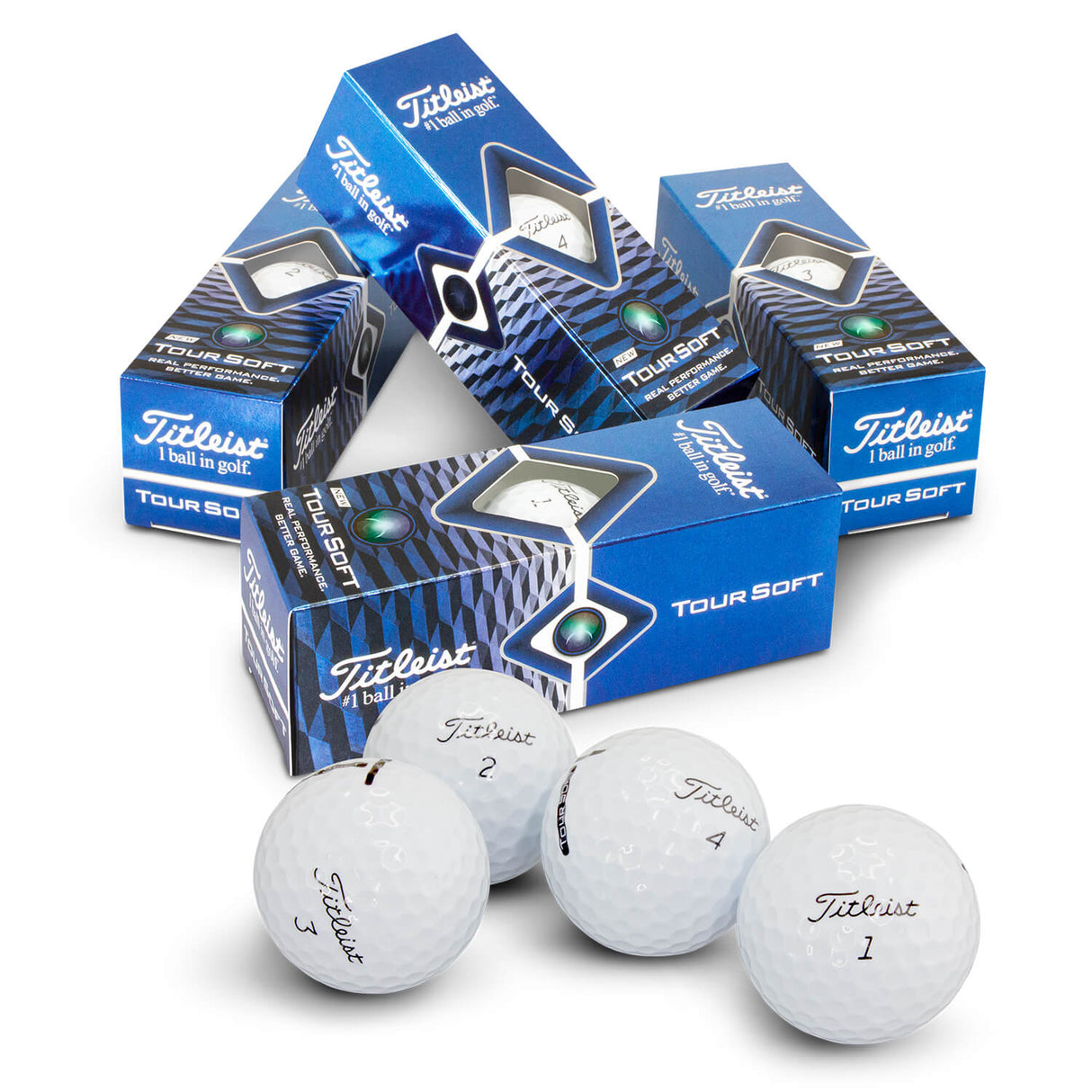 Titleist Tour Soft Golf Ball  - Printed