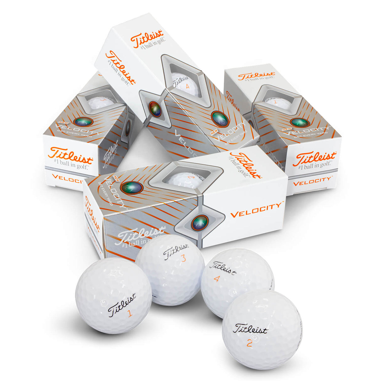 Titleist Velocity Golf Ball - Printed