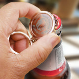 Bottle Opener Key Ring - Engraved