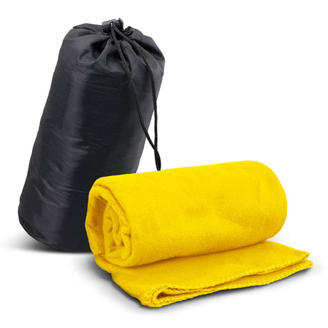 Fleece Blanket in Carry Bag - Printed