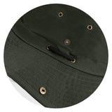 Oilskin Wide Brim Hat - Embroidered