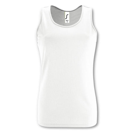 Sporty Womens Tank Top - Printed