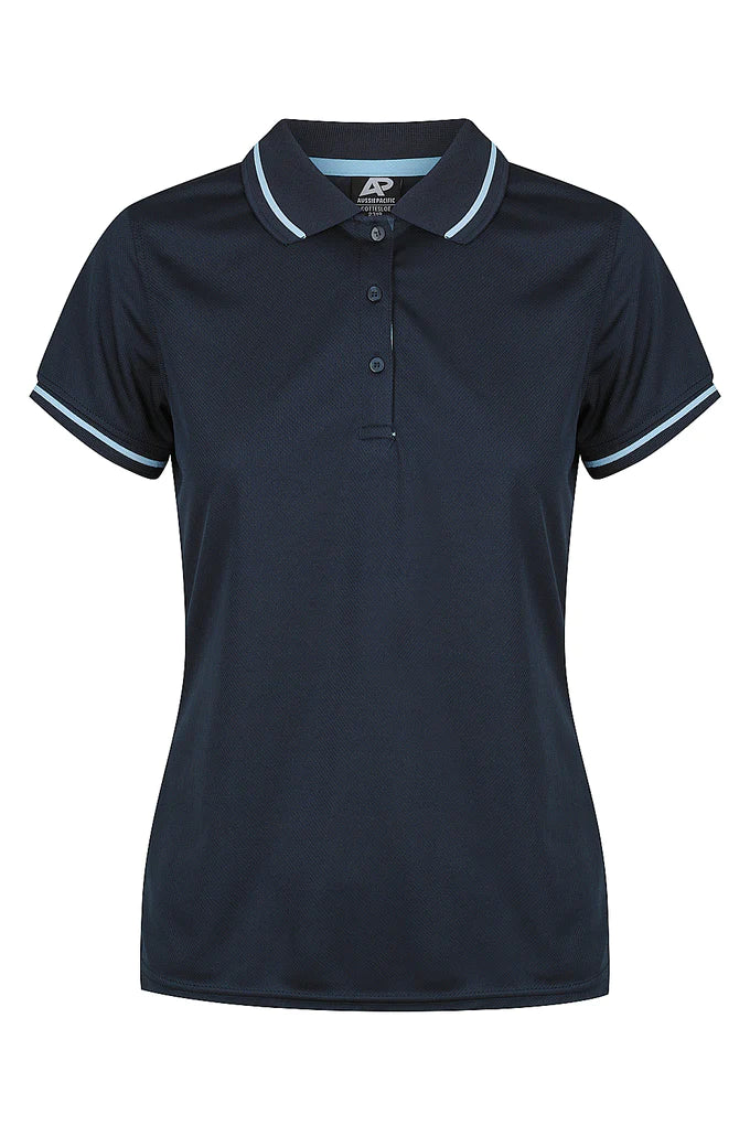 2319 Aussie Pacific Cottesloe Ladies Polos Short Sleeve