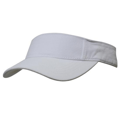 Headwear Brushed Heavy Cotton Visor Cap (4230)