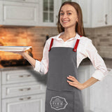 Cuisine Bib Apron -  Printed