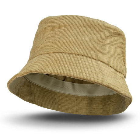 Madura Corduroy Bucket Hat - Embroidered