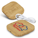 Vita Bamboo Wireless Charger Square - Printed