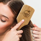 Bamboo Hair Brush - Printed