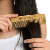 Bamboo Hair Comb - Printed