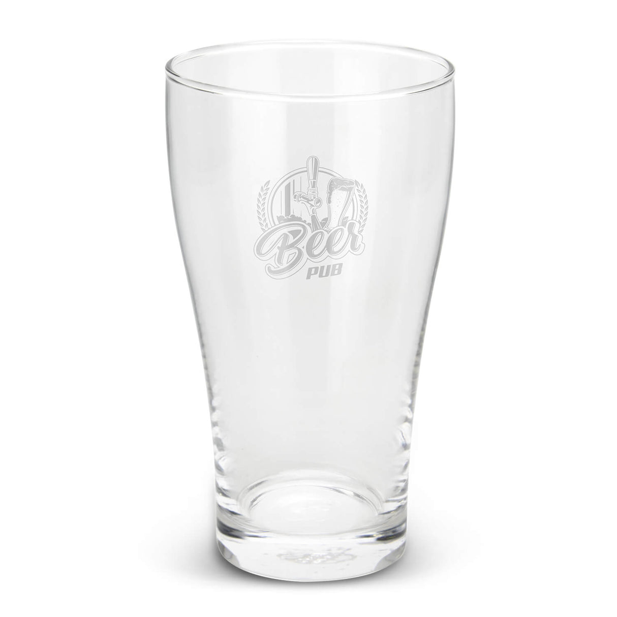 Schooner Beer Glass 420ml - Branded