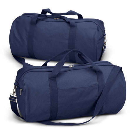 Canvas Duffle Bag - Embroidered