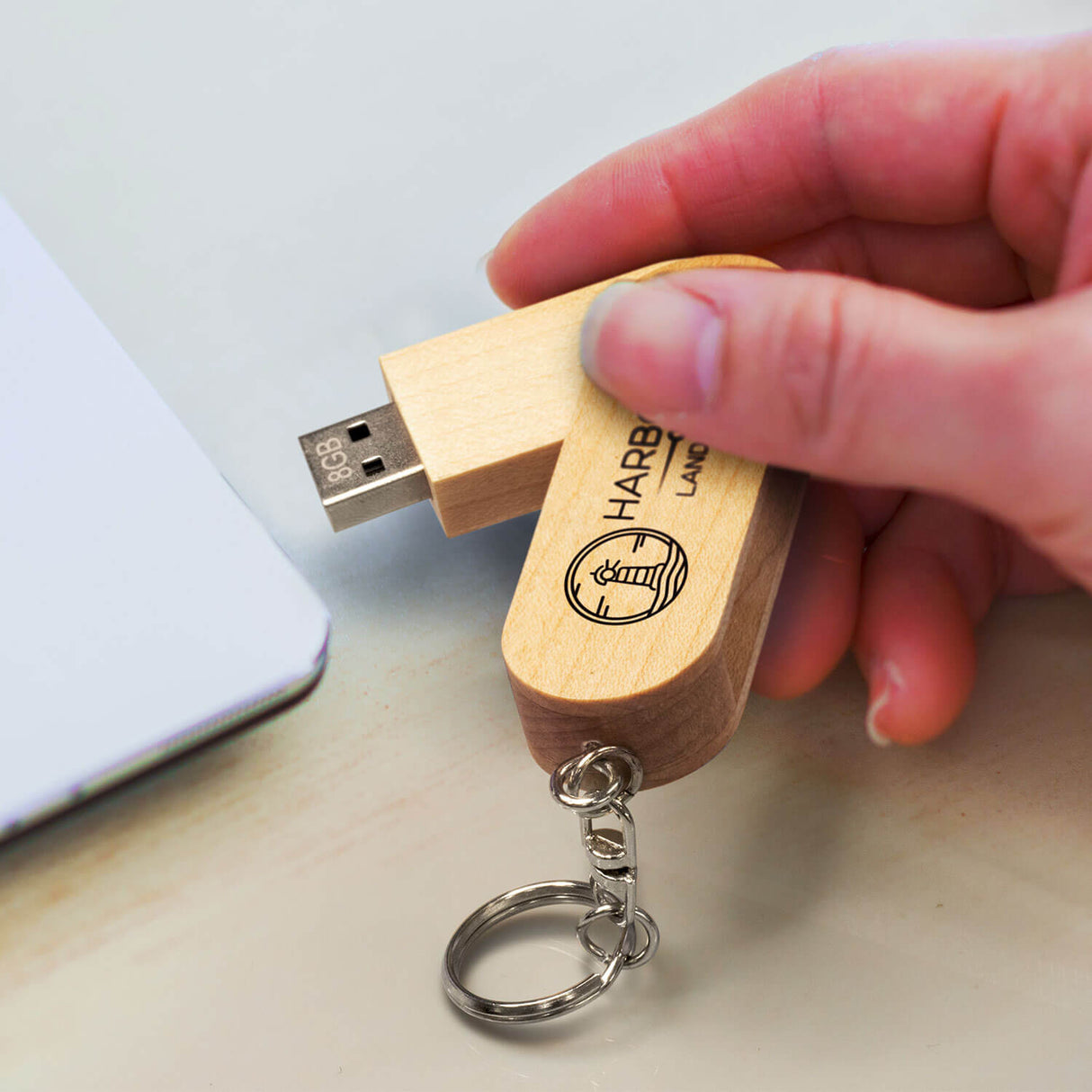 Maple 8GB Flash Drive - Printed