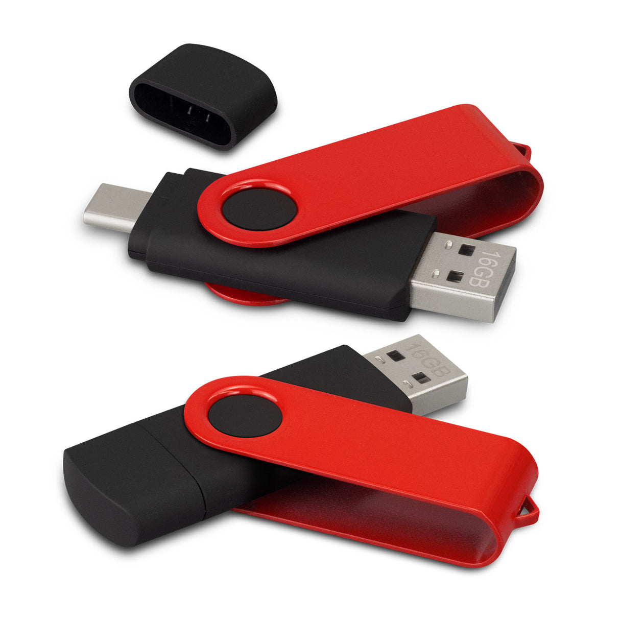 Helix 16GB Dual Flash Drive - Printed