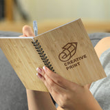 Bamboo Notebook Medium  - Engraved