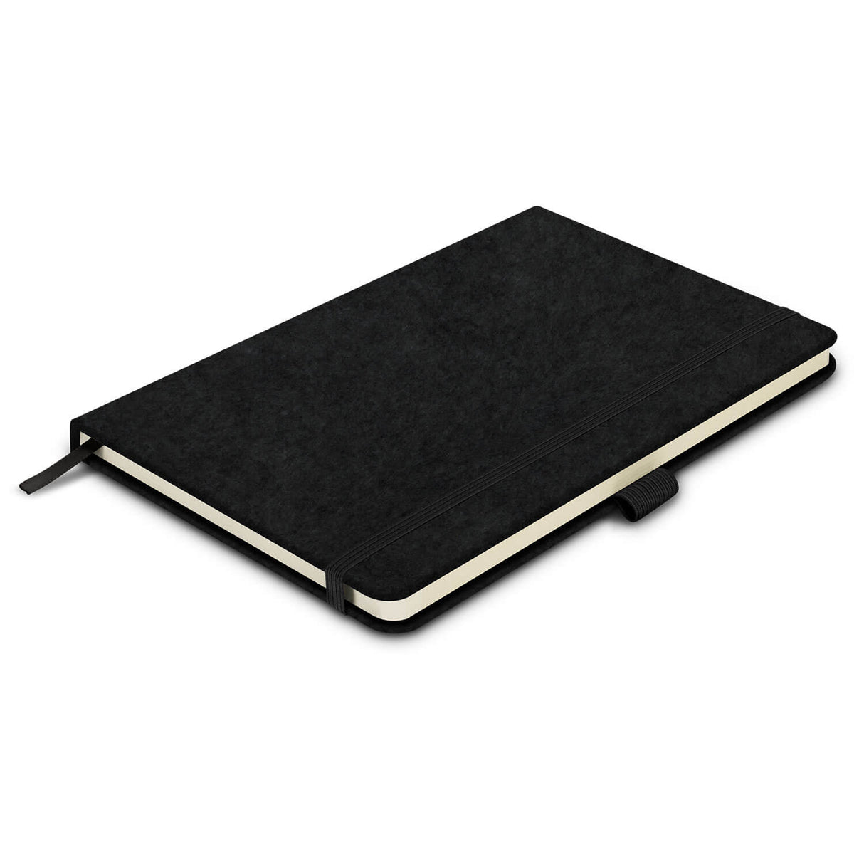 RPET Felt Hard Cover Notebook - Printed