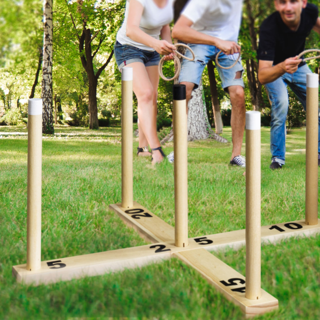 Ring Toss Game - Printed