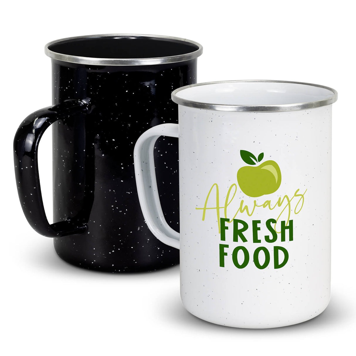 600ml Enamel Mug - Printed