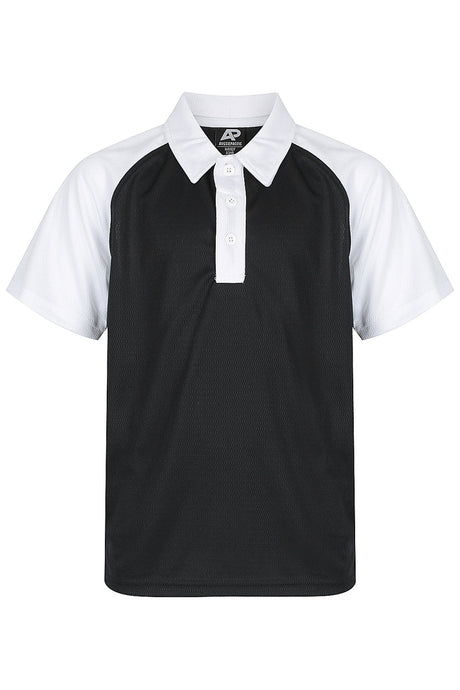 3318 Aussie Pacific Manly Kids Polos Short Sleeve - Dark Colours