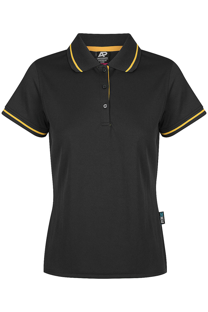 2319 Aussie Pacific Cottesloe Ladies Polos Short Sleeve